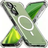 ราคา เสริมมุมกันกระแทกสําหรับ ASUS Zenfone 9 แม่เหล็กชาร์จไร้สาย Clear Soft TPU สําหรับ Zenfone 10 10Z 9 (43531773160)