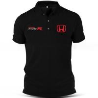 ราคา Katun Honda เสื้อโปโล Civic Integra RS K20A Jahit Unisex อเนกประสงค์ Motorsport แฟชั่น Tee (51860733931)