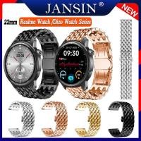 ราคา C สายนาฬิกาข้อมือสแตนเลส Realme Watch S2 โลหะ สาย สมาร์ทนาฬิกา Realme Watch 3 2 S Pro 2 Sport T1 Te (44604627480)