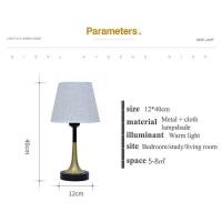 ราคา วินเทจโคมไฟตั้งโต๊ะห้องนอนโคมไฟข้างเตียงโรแมนติกอ (28015848295)