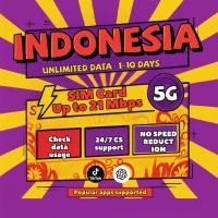 ราคา อินโดนีเซีย SlM 3-10 วัน 1GB/2GB/3GB ไม่จํากัดข้อมูล 4G ข้อมูลการเดินทางความเร็วสูง sim การเดินทางอินโดนีเซีย (24797844735)