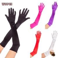 ราคา ถุงมือ WUPEI แฟชั่นเจ้าสาวงานแต่งงานโอเปร่าซาติน (52311830070)