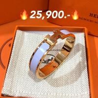 ราคา New hermes clic H bracelet สี parme ข้อมือ ไซส์ pm น่ารักมาก (50802127613)