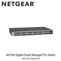 ราคา Netgear (GS748T) 48-Port Gigabit Ethernet Smart Switch With 2 Copper/SFP (5906973510)