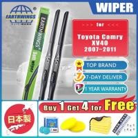 ราคา For Toyota Camry XV40 40 2007 2008 2009 2010 2011 Front Wiper Blades Brushes Cleaning Windscreen Wi (56156330966)