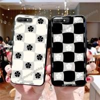 ราคา เคส Huawei Y6 Prime 2018 / Y6 Pro 2018 / Y7 Prime 2018 / Y7 Pro 2018 ลายดอกไม้ขาวดํา น่ารักมาก ราคาถูก (52211661418)