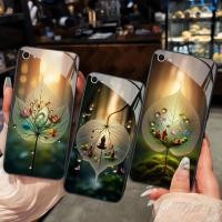 ราคา เคสสําหรับ iPhone 5/5S/5SE- IPHONE 6/6S-IPHONE 6/6S PLUS-IPHONE 7/8-IPHONE SE 2020 พร้อมกระจกนิรภัยรูปดอกบัว สันติภาพ (43580951537)
