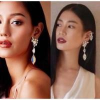 ราคา ต่างหูเพชรปีนหู แบบดาราเซเลปใส่ (1728946383)