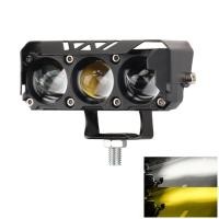 ราคา MATA LED Laser Spotlight SQL Laser Spotlight 3 ตา 2 สี HI LOW 30 WATT (29540375333)