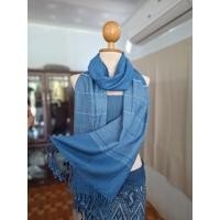 ราคา ผ้าพันคอทอมือย้อมครามธรรมชาติ (42529121408)