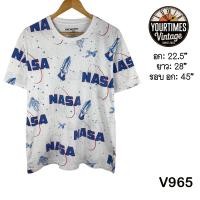 ราคา เสื้อยืดมือสอง เสื้อยืดคัดเกรด เสื้อยืดผ้าบาง NASA (44263818065)