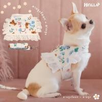 ราคา Holla สายจูงสัตว์เลี้ยง สายจูงหมาแมว ลายดอกไม้ ที่รัดอกพร้อมสายจูงสำหรับน้องแมว น้องหมา เสื้อรัดอก (43301139832)