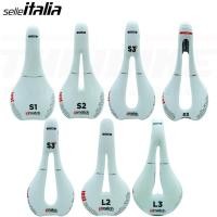 ราคา SELLE ITALIA อานจักรยานของใหม่ Test Set สีขาว สำหรับเสือหมอบ/เสือภูเขา รางแมงกานีส 7 มม. (S1/S2/S3/S3 LADY/L1/L2/L3) (49658351555)