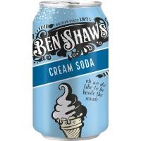 ราคา [5029578000729] Ben Shaws Cream Soda Can 330Ml เบน ชอว์ส ครีมโซดา (กระป๋อง) 330 มล. (54258133493)