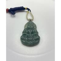 ราคา jade จี้หยกแกะสลักเจ้าแม่กวนอิม เจ้าแม่กวนอิม หยกสีเขียว หยกพม่าแท้(jadeite type A) (26861183384)