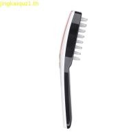 ราคา Electric Vibration Massage Comb Hair Scalp Laser Massage Comb Hair Growth Anti Loss Phototherapy Color Light Care Hairbrush (46908405672)