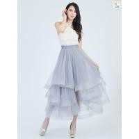 ราคา กระโปรงผ้ามุ้งสีขาว ดูแพง (4537164758)