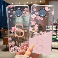 ราคา เคสโทรศัพท์สําหรับ Motorola Moto G6 Plus กรณีดอกไม้สวยโปร่งใส Slim Soft ซิลิโคนคู่สําหรับ Moto G6 ปลอก (51611128385)