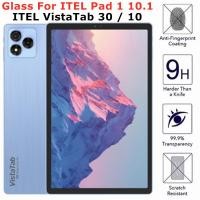 ราคา กระจกนิรภัยป้องกันสําหรับ itel Pad 1 10.1 ITEL Vista Tab 10 30 10 11 นิ้ว 2024 ฟิล์ม Anti-Scratch กระจกนิรภัยใหม่ (56909507444)