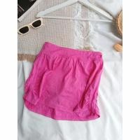 ราคา กระโปรงกางเกงออกกำลังกาย สีชมพู (23664603112)