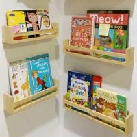 ราคา ชั้นวางหนังสือติดผนังไม้สักดัตช์ / ชั้นวางหนังสือเด็ก / ชั้นวางหนังสือติดผนัง (48762162222)