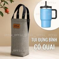 ราคา กระเป๋าใส่ขวดน้ําหูหิ้ว (มีหูหิ้ว) ผ้ากันน้ํา หนา (43763526400)