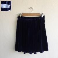 ราคา กระโปรงสั้น สีน้ำเงิน ผ้ากำมะหยี่ AMERICAN APPAREL (17633804825)