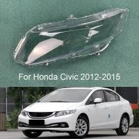 ราคา สําหรับ Honda Civic 9th Generation 2012 2013 2014 2015 ไฟหน้ารถฝาครอบ Lampcover โคมไฟแก้วเลนส์ Auto Light Caps (45209109517)