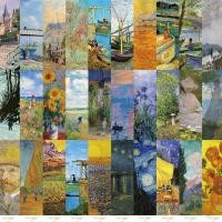 ราคา 30ชิ้น/เซ็ต ❤ คอลเลกชัน Van Gogh และ Monet . ที่คั่นหนังสือสีน้ํามัน ❤ หนังสือแฟชั่น เครื่องหมาย ของ หน้า เครื่องเขียน อุปกรณ์การเรียน สํานักงาน (27454564262)