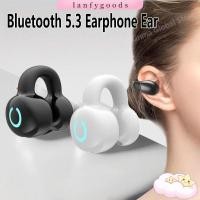 ราคา LANFYGOODS หูฟังคลิปหู, ไฮไฟสเตอริโอ Bone Conduction ทั่วไปบลูทูธ 5.3 หูฟัง, หูเดียวโทรยาวพิเศษอายุการใช้งานแบตเตอรี่ยาวนานชุดหูฟังลดเสียงรบกวนสําหรับ (52160849038)