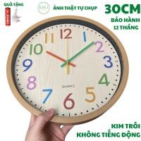 ราคา นาฬิกาแขวนตกแต่งสีสันสดใสสําหรับเด็ก A6-2 - นาฬิกาแขวน Eco Store VN (45759099494)