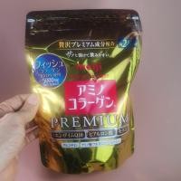 ราคา Meiji Amino Collagen premium เมจิ อะมิโน คอลลาเจน พรีเมียม สีทอง 196 g 28วัน ของแท้ จากญี่ปุ่น [Direct From Japan] (26373085445)