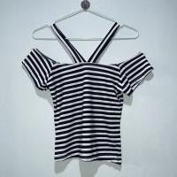 ราคา เสื้อโชว์ไหล่ เปิดไหล่ เสื้อมือสอง (9879708260)