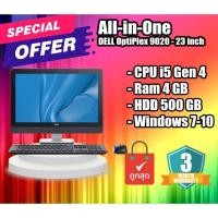 ราคา All in One PC คอมตั้งโต๊ะ ออล อินวัน Dell Optiplex 9020 - 23 inch (CPU i5 Gen 4 Ram 4 GB HDD 500 GB) (22044246712)