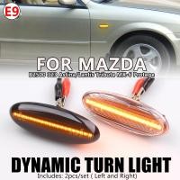 ราคา แบบไดนามิก LED ไฟเลี้ยวด้านข้างโคมไฟสําหรับ Mazda B2500 323 Familia Tribute MX-6 Protege 2001 2002 2003 (53750770371)