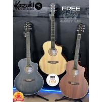 ราคา Kazuki KZ407JF กีต้าร์โปร่ง 41" Acoustic Guitar 41" ฟรีกระเป๋า ปิ๊ก ประแจ (46201961456)