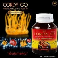 ราคา ✅ส่งฟรี Cordy go ถั่งเช่า คอร์ดี้โก ถั่งเช่าสีทอง ผสม เห็ดหลินจือแดง ขนาด 60 แคปซูล (23619423300)