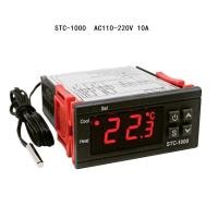 ราคา ส่งไว‼️STC-1000 ตัวควบคุมอุณหภูมิแบบดิจิตอล Thermoregulator Incubator รีเลย์ LED 10A STC-1000 12V/220V (3844305860)