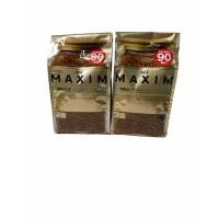 ราคา MAXIM Freeze Dried Coffee,แม็กซิม กาแฟนำเข้าจากญี่ปุ่น ORIGINAL GOLD ชนิดถุงเติม รุ่น 180g JUMBO 1SETCOMBO/จำนวน 2 แพค (10412711661)