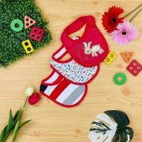 ราคา ผ้ากันเปื้อน kids center เซต 3 ชิ้น (11910726692)