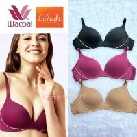 ราคา LULUDI BRA By WACOAL FEEL FREE LB 5807 k33 WIRELESS WOMENS BH LB5807 (42901567070)