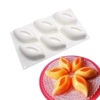 ราคา 6-Cavity Pea Pod Mousse เค้กแม่พิมพ์ซิลิโคน Flower bud ขนมฝรั่งเศสช็อกโกแลตแม่พิมพ์ Diy กลีบเค้กเบเกอรี่ตกแต่งแม่พิมพ์ (55158836519)