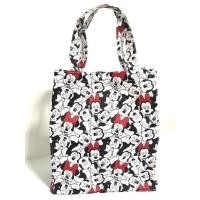 ราคา MINNIE MOUSE กระเป๋า กระเป๋าลดโลกร้อน เอนกประสงค์ ทรง A4 ลาย MINNIE ผ้าเคลือบกันน้ำ มีแผ่นรองใต้กระเป๋า BY MANOPNEST (9859499182)