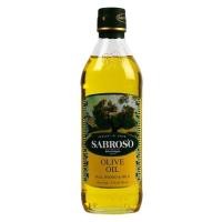 ราคา [0052926] Sabroso Pure Olive Oil 500ml ซาโบโซ่ น้ำมันมะกอกบริสุทธิ์ 500 มล. (53312159383)