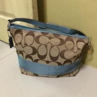 ราคา ของแท้ 100% กระเป๋าcoach สะพายไหล่มือสอง (4918981708)