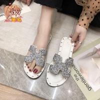 ราคา Y016-แตะสวมยางนิ่มหน้าHกากเพชร (21089397268)