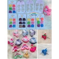 ราคา ที่หนีบผมน่ารัก ตัวหนีบผมคิตตี้ ตัวหนีบผมเป็ด (4722374720)