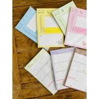 ราคา พร้อมส่ง แพลนเนอร์ Daily Planner / Weekly Planner 1 แพ็ค 40 แผ่น มี 2 สี กระดาษโน๊ต (17521864496)
