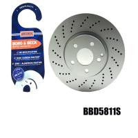 ราคา จานดิสก์เบรคหน้า (คู่) เบนซ์ BENZ W207/W212 E200CGi/CGi Blue Efficiency 2.1 ปี 2009 ขนาด 322 mm.มีรูระบายบนหน้าจาน (26993234576)