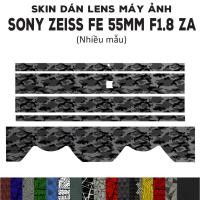 ราคา Sony Zeiss FE 55mm F1.8 ZA Lens Skin (หลายรุ่น) | Decal Film 3M 55 mm สติ๊กเกอร์กันรอยเลนส์กล้อง (40180994287)